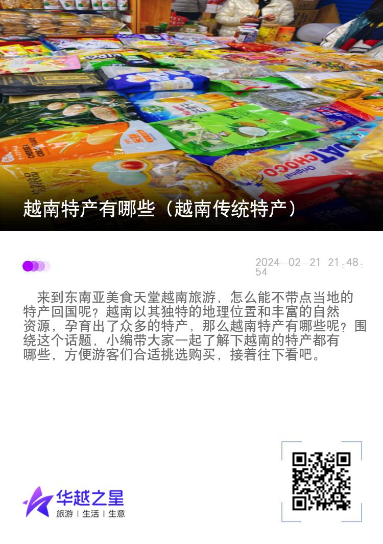 越南特产有哪些（越南传统特产）